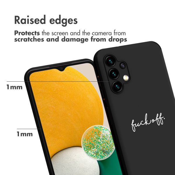 imoshion Coque Design Samsung Galaxy A13 (5G) / A04s - Fuck Off