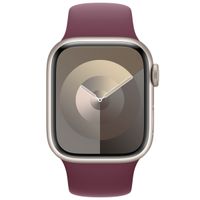Apple Bracelet Sport Apple Watch Series 1 t/m 9 / SE (38/40/41 mm) | Series 10 / 11 (42 mm) - Taille M/L - Mulberry