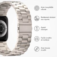 imoshion Bracelet en acier Apple Watch Series 1 á 11 / SE / Ultra (44/45/46/49 mm) - Starlight
