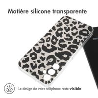imoshion Coque Design Samsung Galaxy A14 (5G/4G) - Leopard Transparent