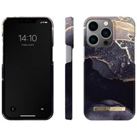 iDeal of Sweden Coque Fashion iPhone 13 Pro - Golden Twilight Marble