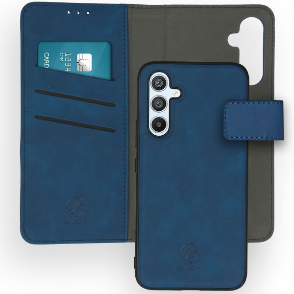 imoshion Etui de téléphone de type portefeuille de luxe 2-en-1 amovible Samsung Galaxy A54 (5G) - Bleu