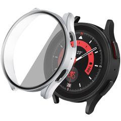 imoshion Coque rigide à couverture complète Samsung Galaxy Watch 5 - 44 mm - Argent