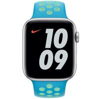 Apple Sport Band Apple Watch Series 1-10 / SE / Ultra (2) - 42/44/45/46/49 mm - Chlorine Blue/Green Glow