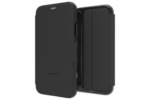 ZAGG Étui de téléphone portefeuille Oxford iPhone Xs / X - Noir