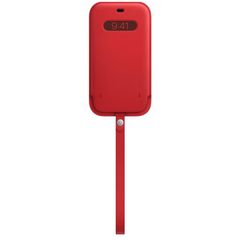 Apple Sacoche en cuir MagSafe iPhone 12 Pro Max - Scarlet Red