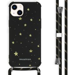 imoshion Coque Design avec cordon iPhone 14 Plus - Stars Gold