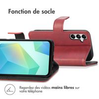 imoshion Étui de téléphone portefeuille Luxe Samsung Galaxy A16 5G - Rouge