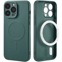 imoshion Coque Couleur avec MagSafe iPhone 14 Pro Max - Vert foncé