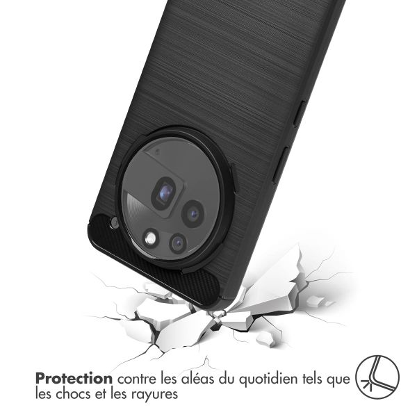 imoshion Coque Brushed Nothing Phone (3a) Pro - Noir