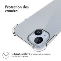 imoshion Coque antichoc iPhone 15 Plus - Transparent