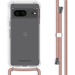 imoshion Coque avec dragonne Google Pixel 7 - Rose Doré