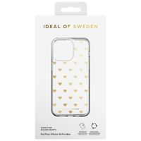 iDeal of Sweden Coque arrière Mirror Apple iPhone 15 Pro Max - Golden Hearts