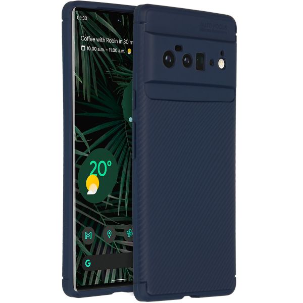 imoshion Coque silicone Carbon Google Pixel 6 Pro - Bleu