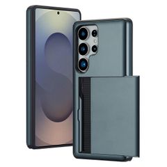 imoshion Coque arrière avec porte-cartes Samsung Galaxy S25 Ultra - Bleu foncé