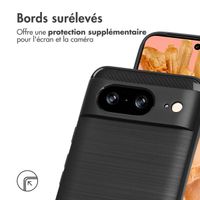 imoshion Coque Brushed Google Pixel 8 - Noir