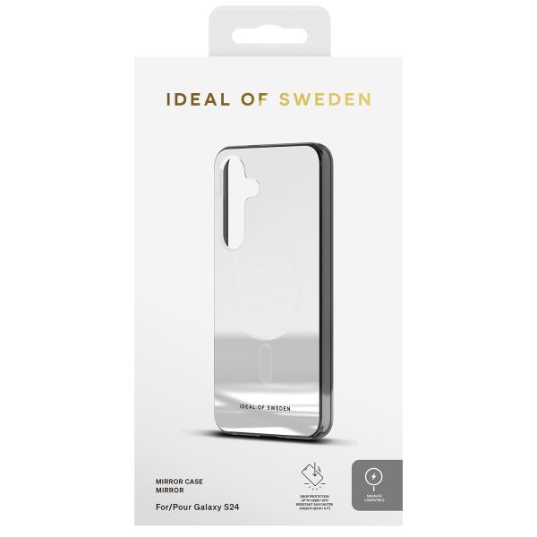 iDeal of Sweden Coque arrière Mirror avec MagSafe Samsung Galaxy S24 - Mirror