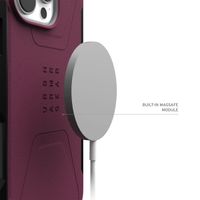 UAG Coque Civilian MagSafe iPhone 16 Pro Max - Bordeaux