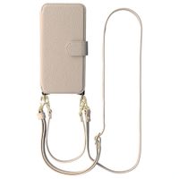Selencia Étui Riva avec MagSafe et cordon de téléphone Samsung Galaxy A57 (5G) - Beige