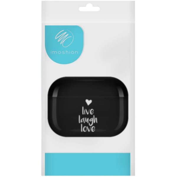 imoshion Coque Hardcover Design AirPods Pro - Live Laugh Love