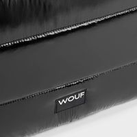 Wouf Quilted Pochette ordinateur 13-14 pouces - Black Glossy