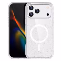 imoshion Coque Pailletée avec MagSafe Apple iPhone 17 Pro - Transparent