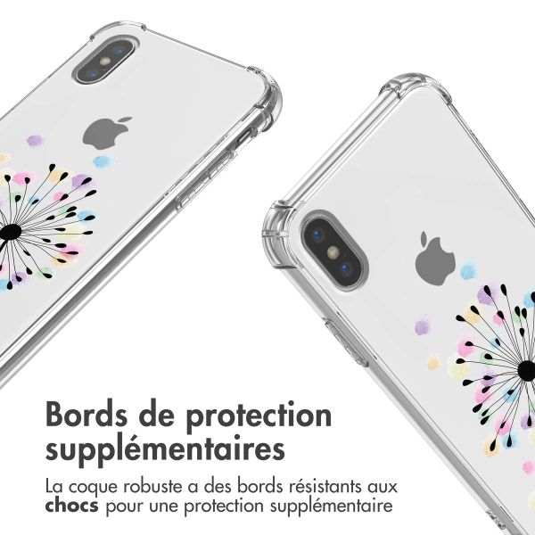 imoshion Coque Design avec cordon Apple iPhone X / Xs - Sandstone Dandelion