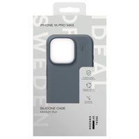 iDeal of Sweden Coque Silicone Apple iPhone 16 Pro Max - Midnight Blue