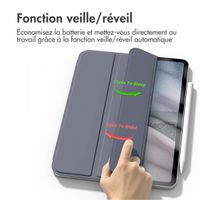 imoshion Magnetic etui de téléphone portefeuille Apple iPad Pro 12.9 (2020/2021/2022) - Lavender
