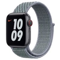 Apple Bracelet Nike Sport Loop Apple Watch Series 1 t/m 11 / SE / Ultra (44/45/46/49 mm) - Obsidian Mist
