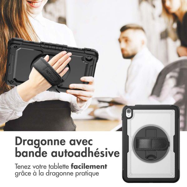 Accezz Coque arrière Defender XT Apple iPad 11 (2025) 11 pouces A16 / iPad 10 (2022) 10.9 pouces - Transparent