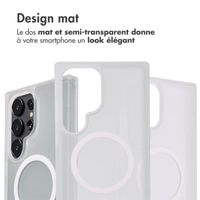 imoshion Coque Color Guard avec MagSafe Samsung Galaxy S24 Ultra - Blanc