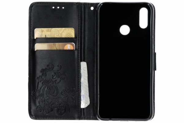 Etui de téléphone Fleurs de Trèfle Huawei P Smart Plus