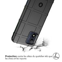 imoshion Coque Rugged Shield Motorola Moto E13 - Noir