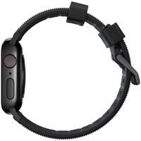 Nomad Bracelet robuste FKM Apple Watch Series 1 t/m 11 / SE / Ultra (44/45/46/49 mm) - Noir / Noir