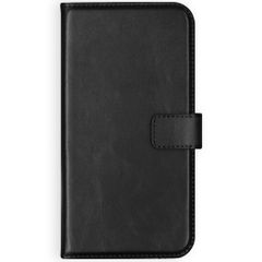 Selencia Étui portefeuille en cuir véritable Huawei P20 - Noir
