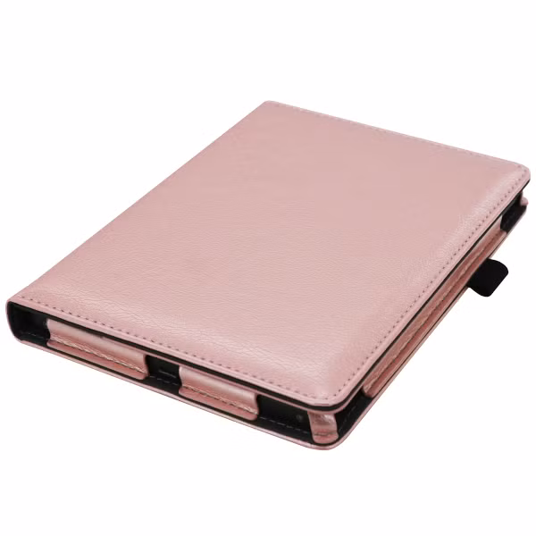 imoshion Etui portefeuille Luxe unie Kobo Aura H2O Edition 2 - Rose