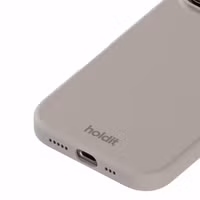 Holdit Coque Silicone Apple iPhone 16 Pro - Taupe