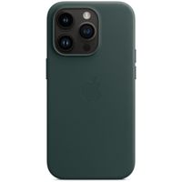 Apple Coque Leather MagSafe Apple iPhone 14 Pro - Forest Green