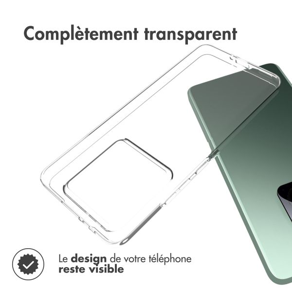 Accezz Coque Clear Xiaomi 14T Pro - Transparent