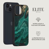 Burga Coque Elite Gold iPhone 15 - Emerald Pool