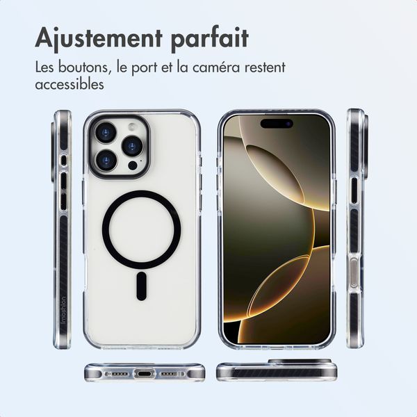 imoshion Coque Combat MagSafe Apple iPhone 16 Pro Max - Noir