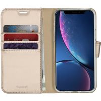 Accezz Étui de télephone Wallet Apple iPhone 11 Pro - Doré