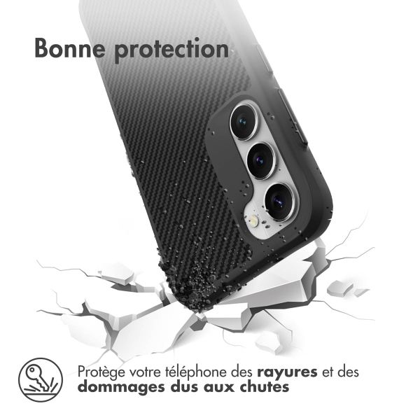 imoshion Coque Rugged Hybrid Carbon Samsung Galaxy S23 Plus - Noir