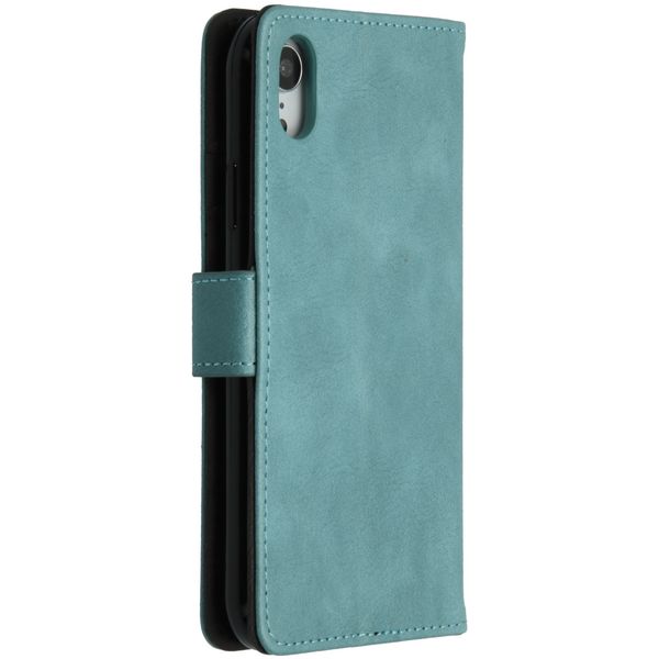 imoshion Étui de télephone portefeuille de luxe Apple iPhone Xr - Bleu clair