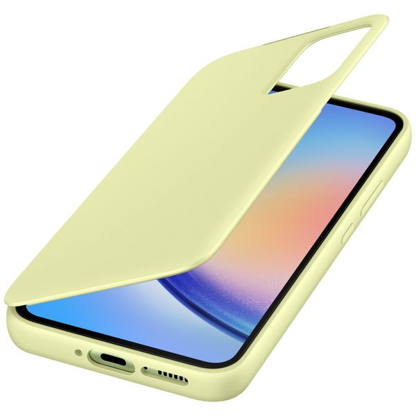 Samsung Original Coque S View Samsung Galaxy A34 (5G) - Lime