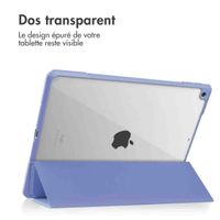 imoshion Coque tablette rigide Trifold iPad 9 (2021) 10.2 pouces / iPad 8 (2020) 10.2 pouces / iPad 7 (2019) 10.2 pouces - Violet