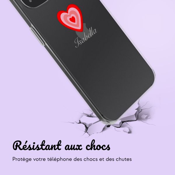 Coque avec votre propre photo et/ou texte Apple iPhone 13 - Hartje