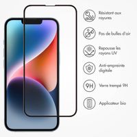 Accezz Protection d'écran en verre trempé avec applicateur iPhone 13 / 13 Pro / 14 / 16e