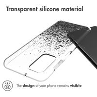 imoshion Coque Design Samsung Galaxy A13 (5G) / A04s - Splatter Black